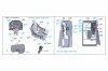 Quinta Studio QDS-32005 P-51D (Early) 3D-Printed coloured Interior on decal paper (Tamiya) (small version) 1/32